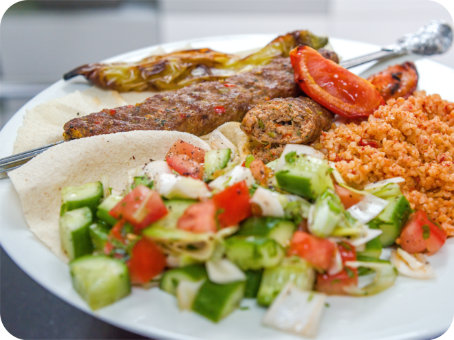 Adana kebap (kıyma kebabı)