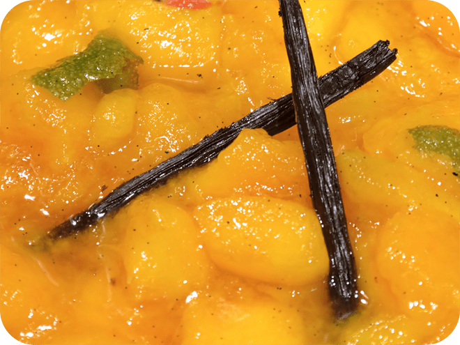 Compotée de Mangue