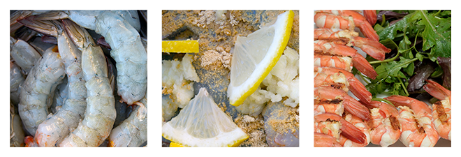 Gambas façon Cayenne