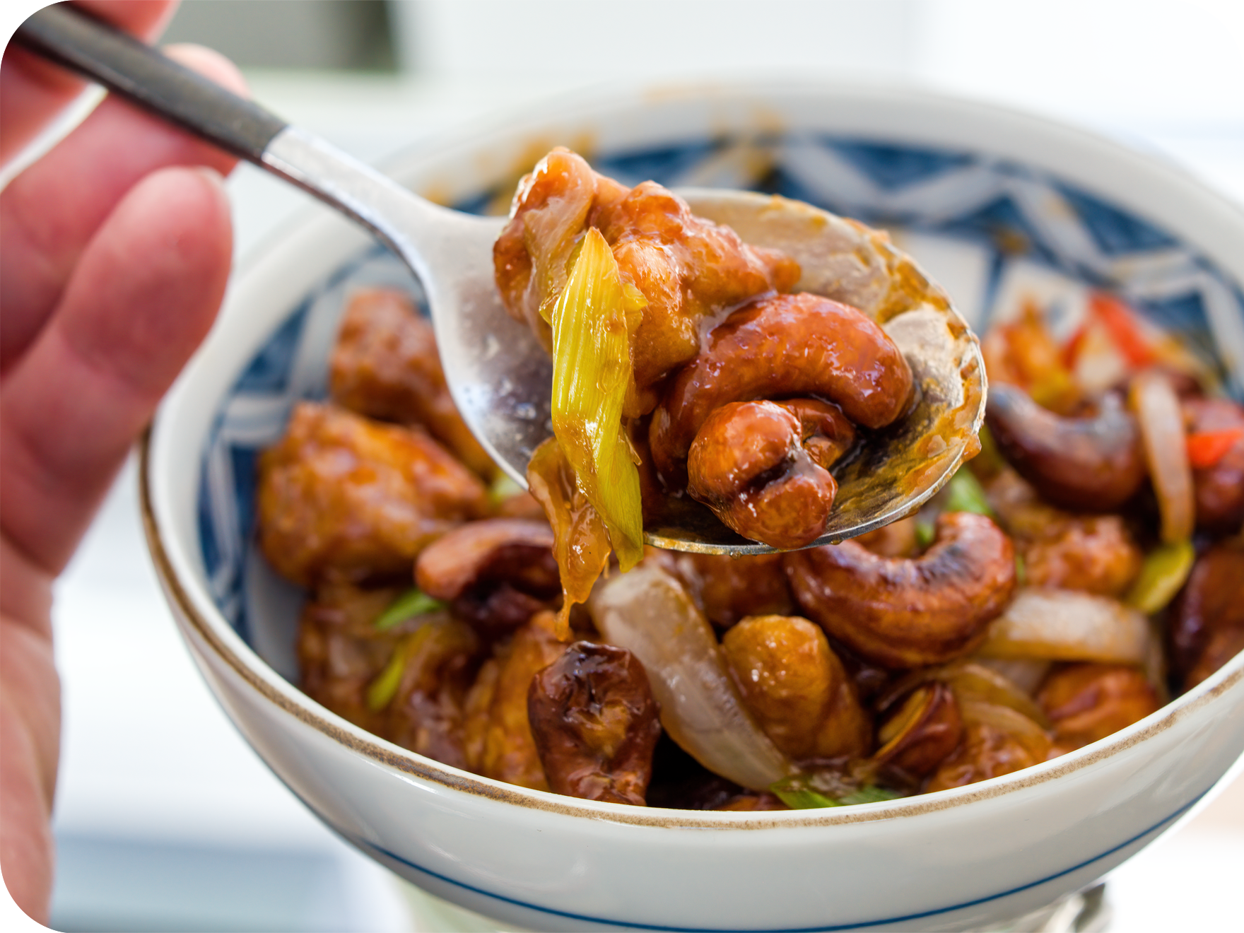Poulet frit aux noix de cajou | Gai pad met ma-maung ไก่ผัดเม็ดมะม่วง | Stir fried Chicken with Cashew nuts