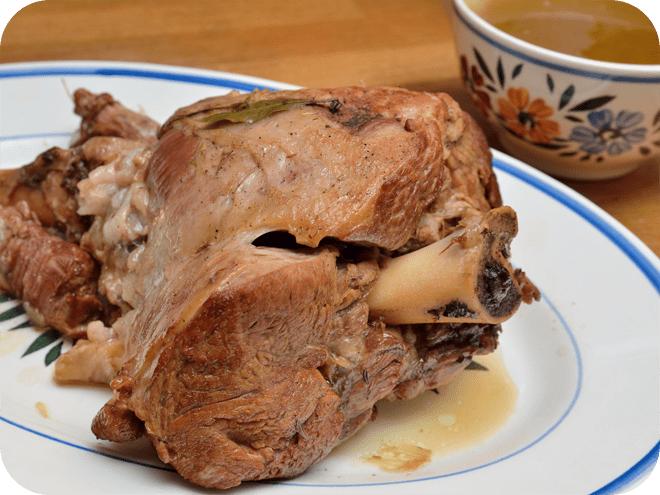 Agneau de sept heures