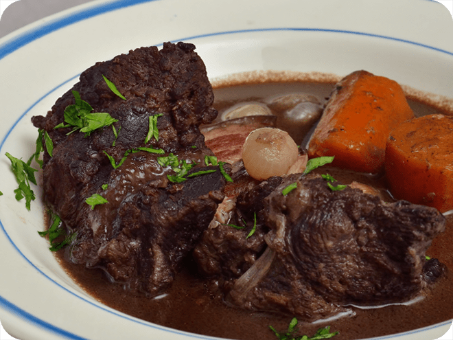 Daube de joue de bœuf à la provençale