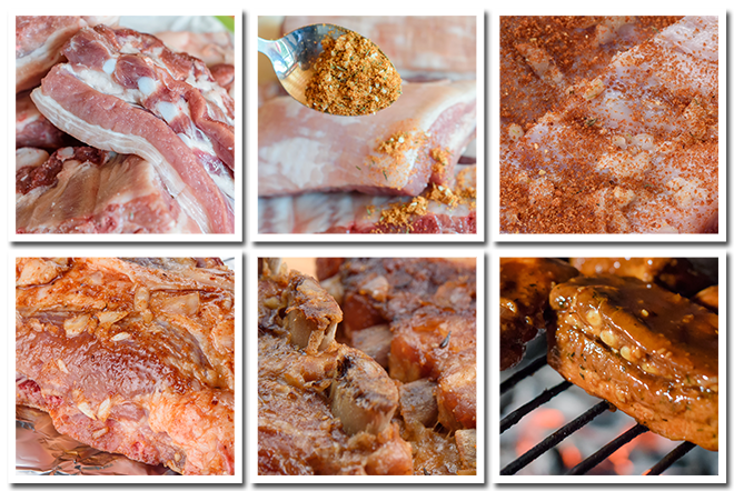 Travers de porc - BBQ RIBS