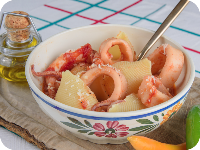 Pasta con i Calamari