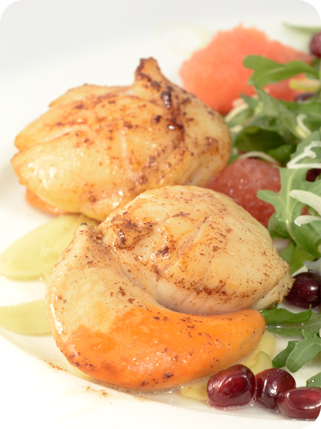 noix-de-saint-jacques-sautees-au-beurre-noisette-lit-de-gingembre