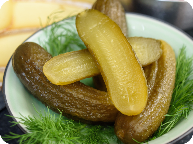 Cornichons lactofermentés "malossol" Огурчики малосольные