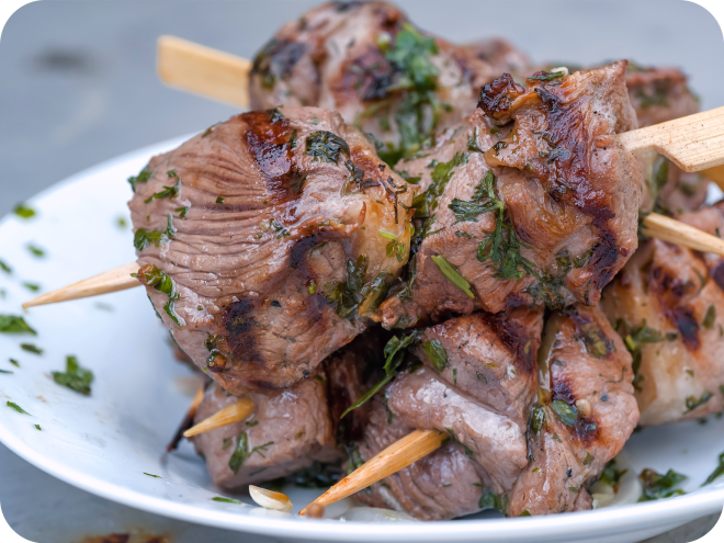 Chachliks шашлык