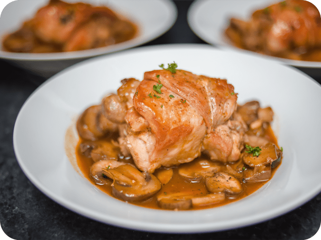 Lapin aux Champignons