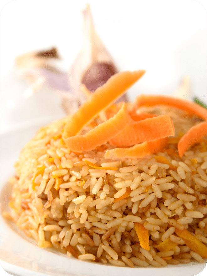 Riz aux Carottes - Arroz de cenoura