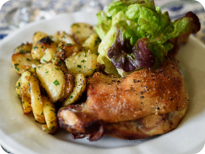 Pommes de terre à la sarladaise