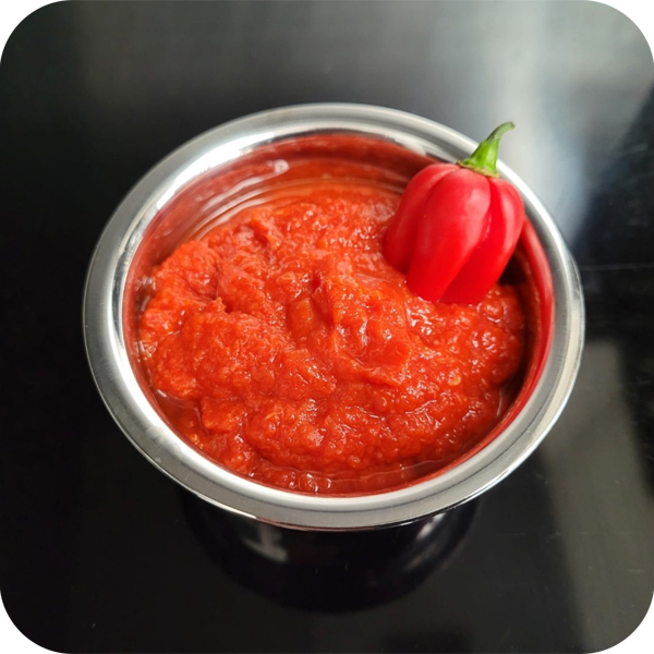 Harissa de piment habaneiro