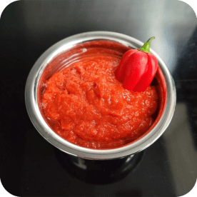 Harissa de piment habaneiro