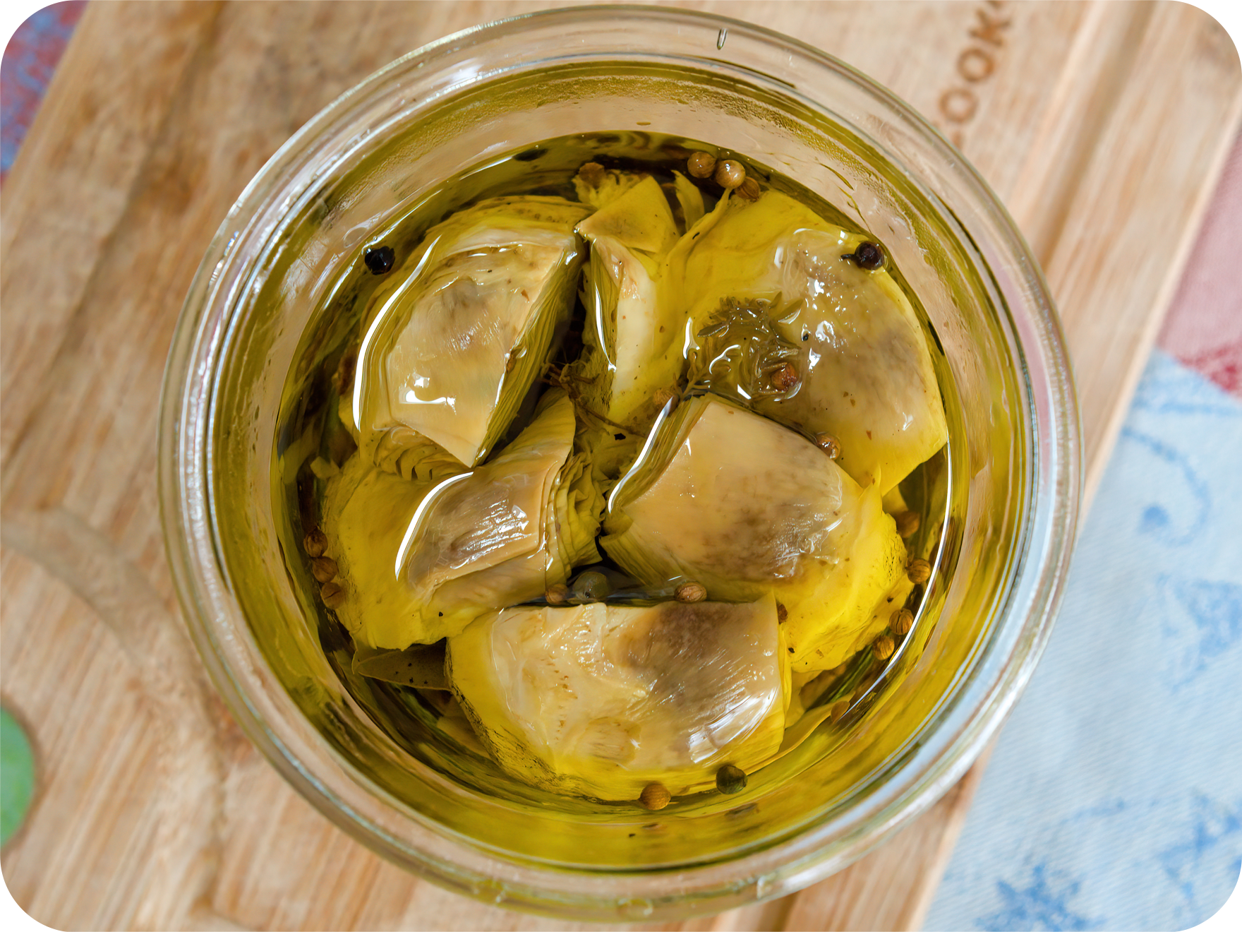 carciofini sott'olio | artichauts à l'huile