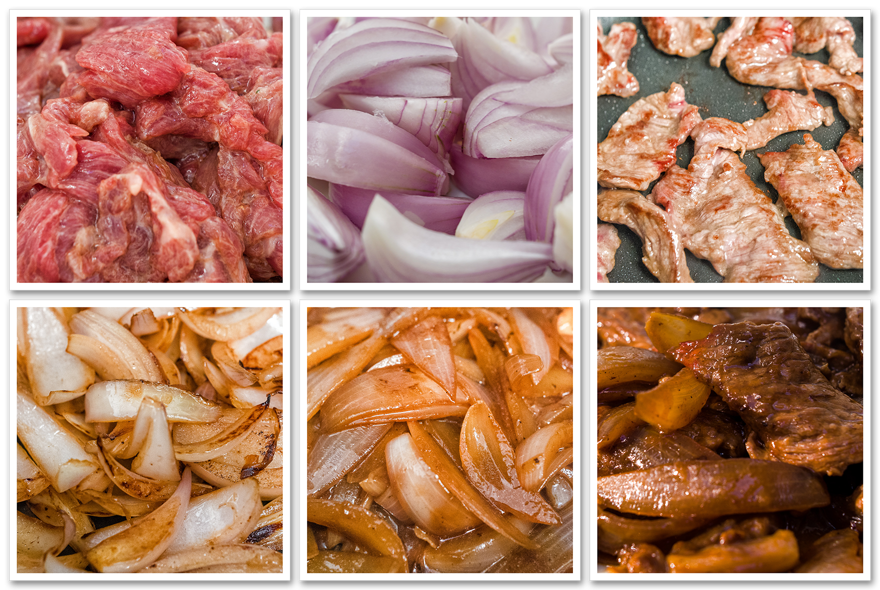 Bœuf sauté aux oignons 洋蔥炒牛肉