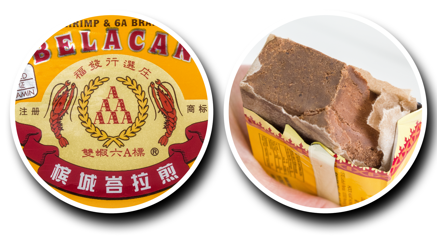 Shrimp Paste Belacan Shrimp &amp; 6A Brand