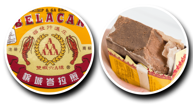Shrimp Paste Belacan Shrimp &amp; 6A Brand