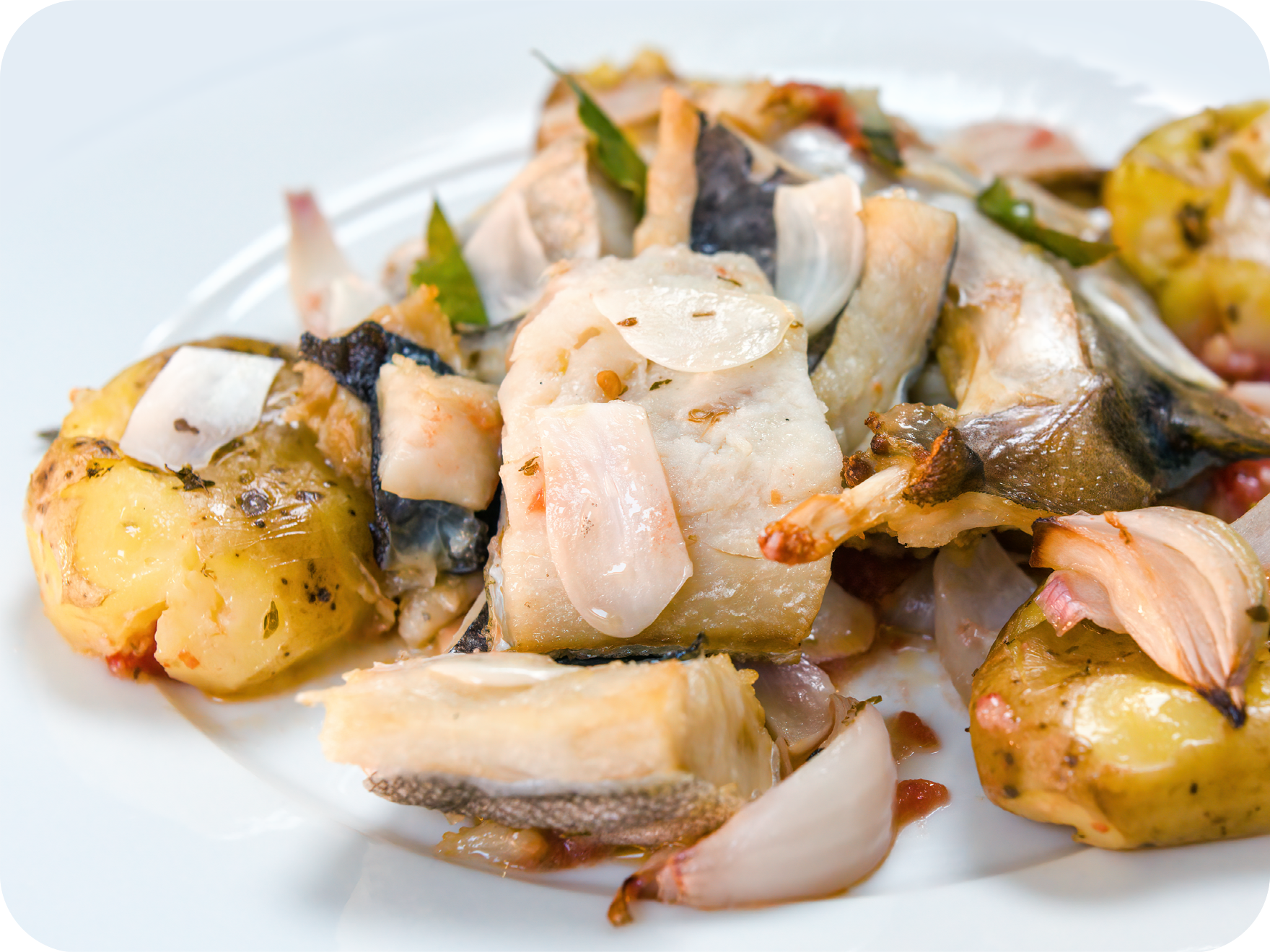 bacalhau com batatas ao murro