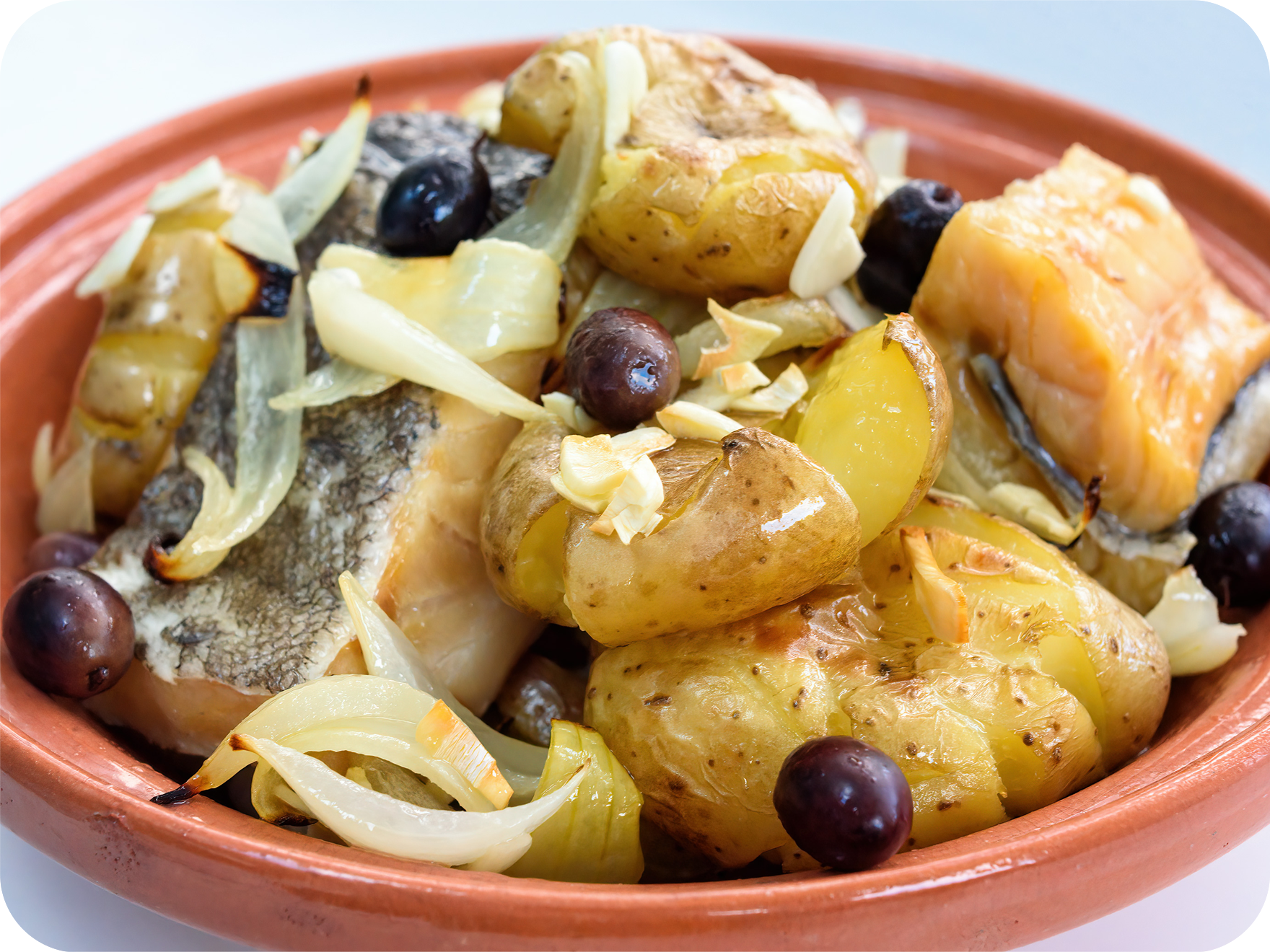 bacalhau com batatas ao murro